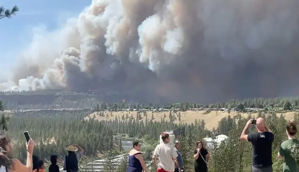 Wildfires intensify across Europe and North America as firefighters battle multiple blazes