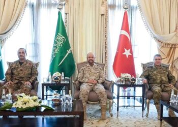 Pakistan, Türkiye and Saudi Military Chiefs Meet in Riyadh Under Makkah Defence Agreement