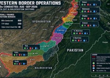 Pakistan Conducts 800 Intelligence-Based Operations, 200 TTP Militants Killed in One Month